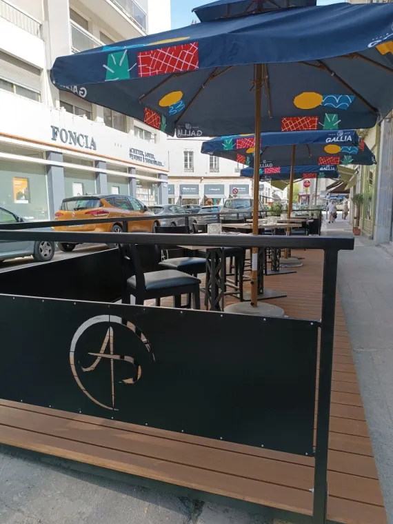 La nouvelle terrasse de L'Inspiration est arrivée !, Grenoble, L’Inspiration