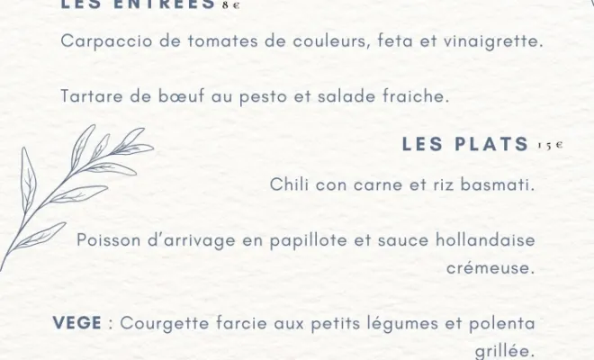 La Carte du Midi à L'inspiration , Grenoble, L’Inspiration